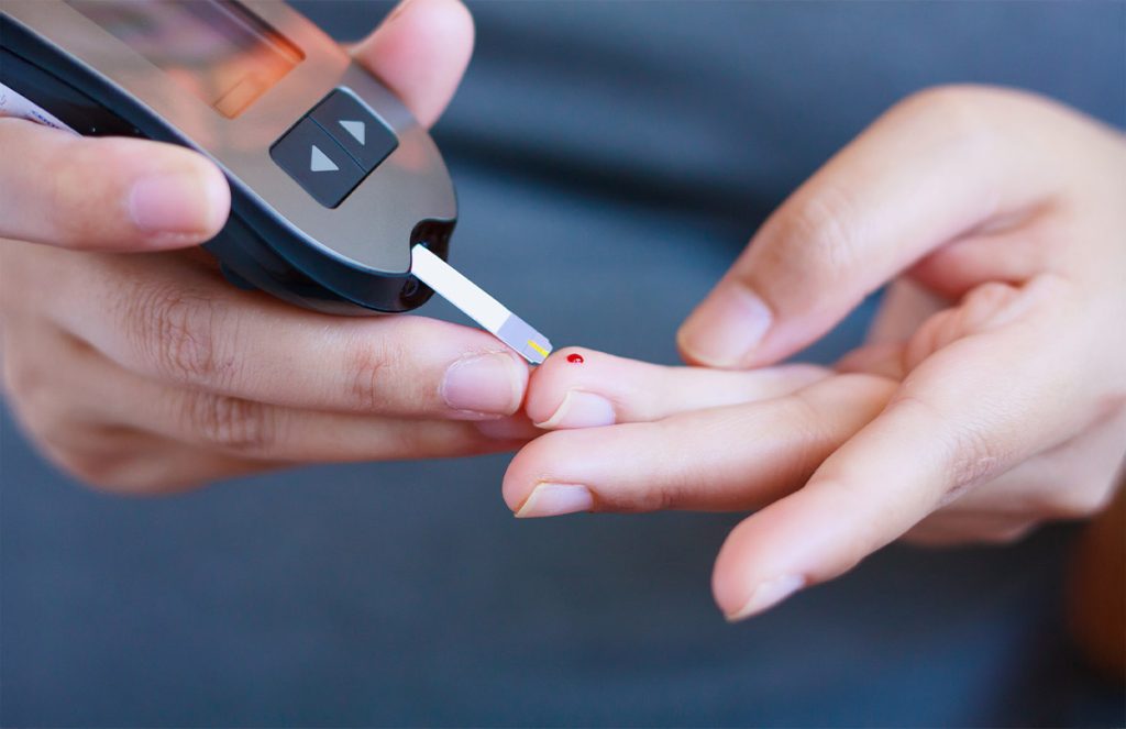 Estudio de sangre simple para detectar diabetes.